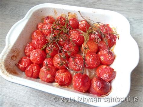 Tomates Cerises R Ties Aux Oignons Confits Maman Tambouille