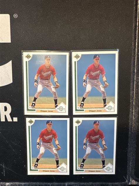 Chipper Jones 1991 Upper Deck Top Prospect Baseball Lot 4 EBay