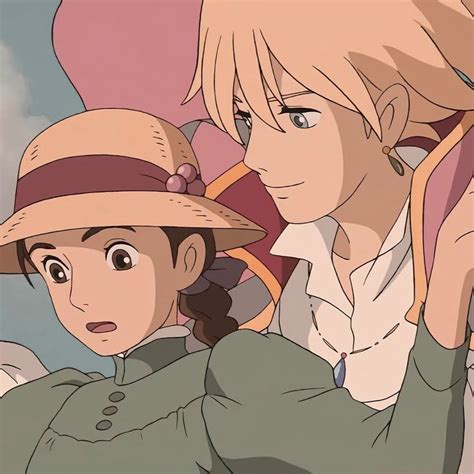 Howls Moving Castle Icons — Howl And Sophie Anime Howls Moving