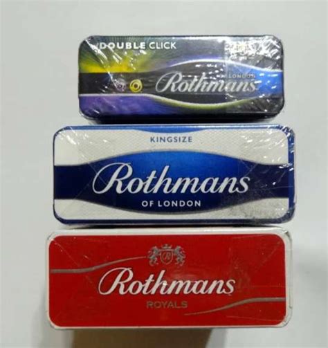 Tasting Rothmans cigarettes. - CigsSpot