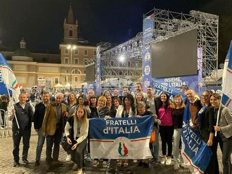 Fratelli D Italia A Roma Pierluigi Biondi Abruzzo Luogo Simbolo Con