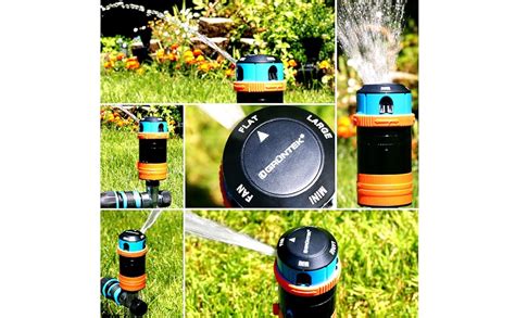 GrÜntek Circular Sprinkler On Metal Spike Sector Sprinkler Lawn Sprinkler Settings 30 ° 360