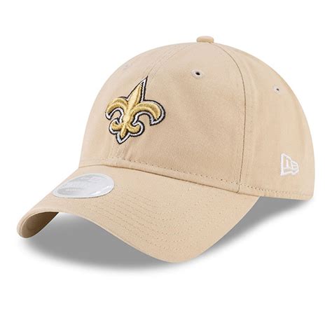 Women's New Orleans Saints New Era Gold Secondary Core Classic 9TWENTY Adjustable Hat