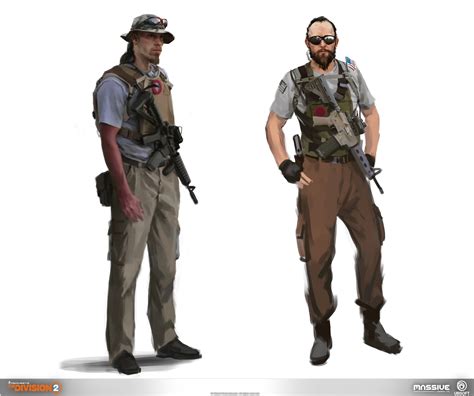 The Division 2 Character Concept Art By Miguel Iglesias Rimaginarysoldiers