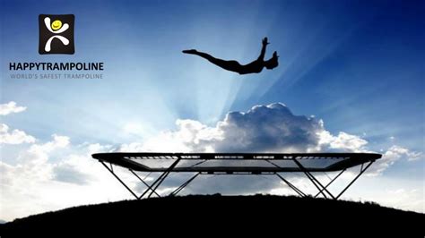 Best Trampoline For Gymnastics And Tumbling Happy Trampolines Youtube