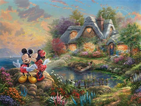 Disney Paintings By Thomas Kinkade That Look Even Better Than The