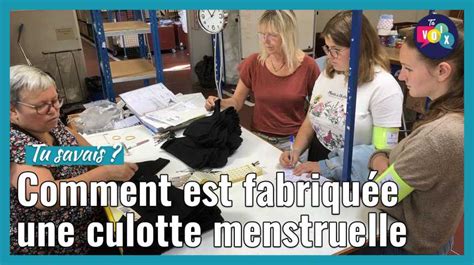 Comment Fabrique T On Une Culotte Menstruelle Chez Lemahieu Saint