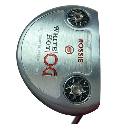 楽天市場 中古ODYSSEY オデッセイ WHITE HOT OG ROSSIE S ホワイトホット PT パター インチ カバーなし Bランクリサイクルビッグバン楽天市場店