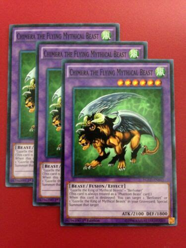 Yugioh Set Chimera The Flying Mythical Beast Befomet Gazelle