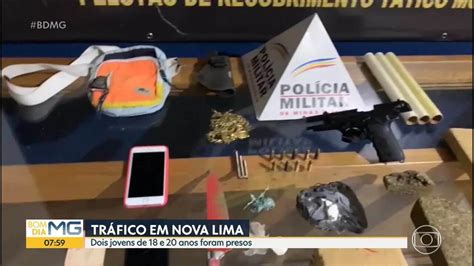 Vídeo Polícia prende dois jovens suspeitos de serem gerentes do