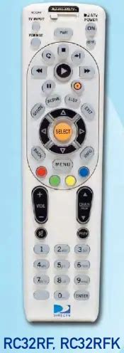 Directv Rc Bb Universal Remote Controls User Guide