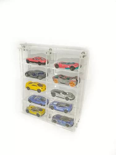 Exhibidor Coleccionador Para Hot Wheels Carros Acrlilico Meses Sin Inter S