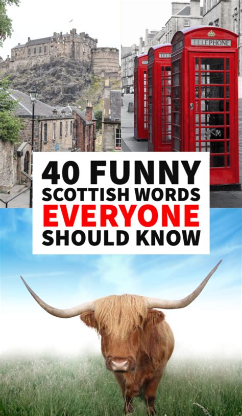 Scottish Slang Funny Scottish Words Scotland Travel Scottish Sayings