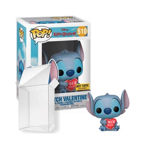 Funko Pop Disney Lilo Stitch Stitch Valentine Hot Topic Exclusive Pops Portal