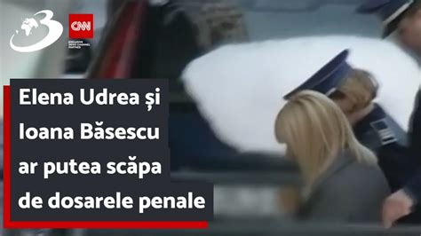 Elena Udrea și Ioana Băsescu ar putea scăpa de dosarele penale