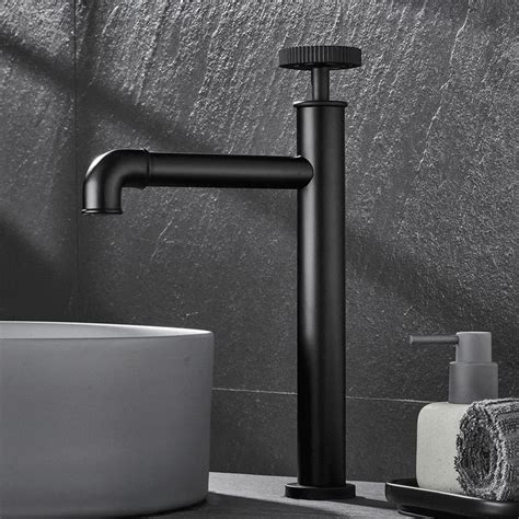 Grifo De Lavabo De Estilo Industrial Retro Mezclador De Agua Caliente Y