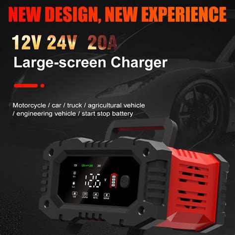 V V Fully Automatic Battery Charger A A Segment Smart Car