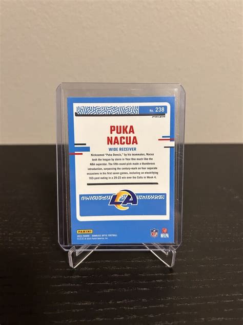 Panini Donruss Optic Rated Rookie Purple Shock Prizm Puka