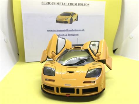 Solido Mclaren F Gtr Short Tail Papaya Orange Scale