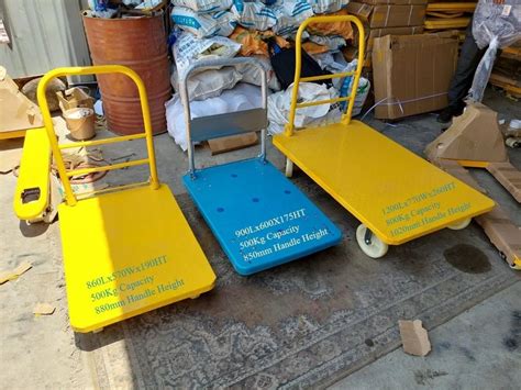 Mild Steel Ms Platform Trolley For Industrial At Rs 4500 Piece In Pune