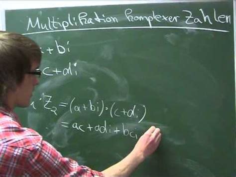 Komplexe Zahlen Multiplikation YouTube