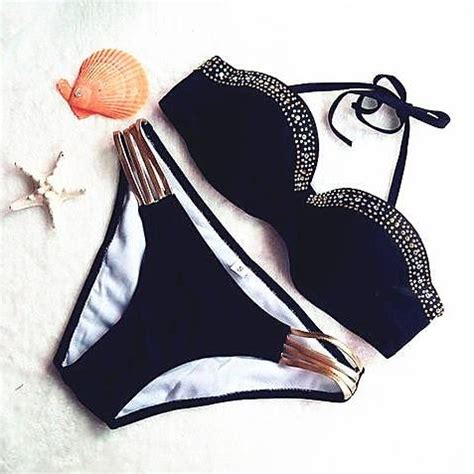 Women Bikini Bling Swimsuit Sexy Bathing Suit Swimwear On Luulla