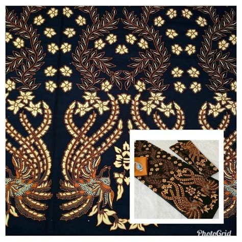 Jual Bahan Kain Batik Pekalongan Bahan Katun Prima Halus Warna Coklat