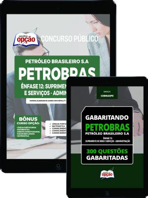 Combo Digital Petrobras Nfase Suprimento De Bens E Servi Os