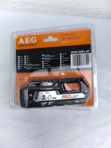 AEG Pro 18V Akku L1820S 2Ah Kaufen Auf Ricardo