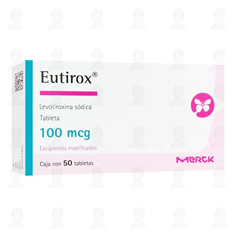 Eutirox 100 Mcg 50 Tabletas