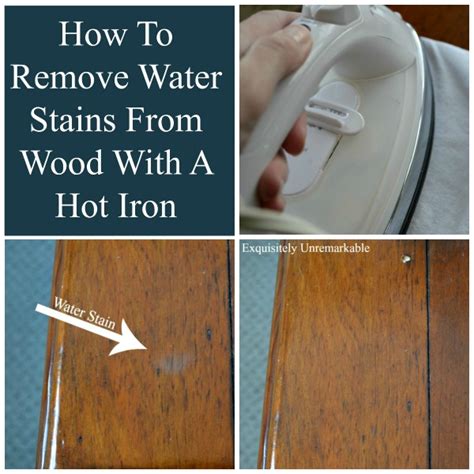 The Easiest Way To Remove Water Stains From Wood Artofit