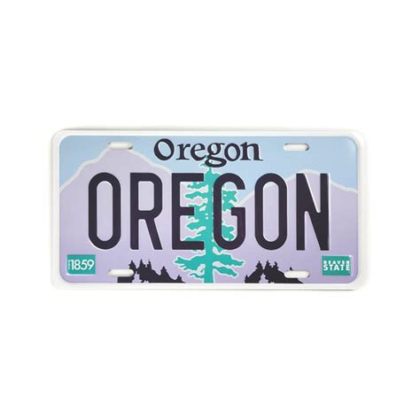 Oregon License Plate | Portland Oregon Souvenirs & Gifts - Hello From ...