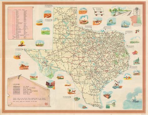 Texas State Parks Map