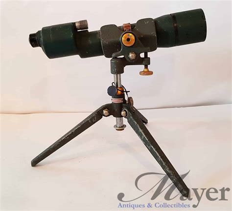 Bausch And Lomb X30 Spotting Scope With Freeland Tripod Mayer Antiques