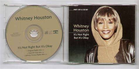 Whitney Houston It S Not Right But It S Okay Records LPs Vinyl And