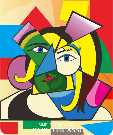 Simple Cubism Art - Pablo Picasso | Kubisme