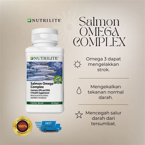 PromotionNUTRILITE Salmon Omega Complex 60 Sg Shopee Malaysia