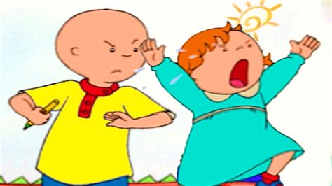 Caillou And Rosie Fight