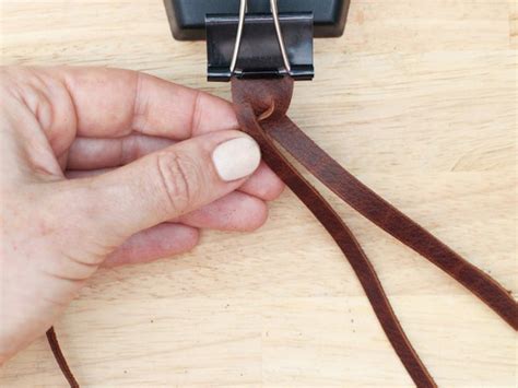 Making Braided Leather 7 Steps With Pictures Instructables