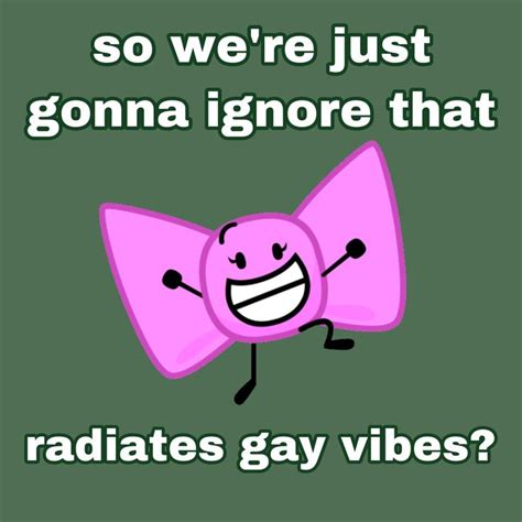 A Pink Bow That Says So We Re Just Goma Ignore That Radiates Gay Vibes