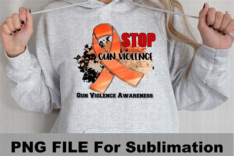 Stop Gun Violence Orange Awareness Ribbon June Gun Violence Etsy