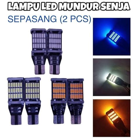 Jual Pcs Lampu Led Mundur Titik Lampu Senja T T W W Canbus