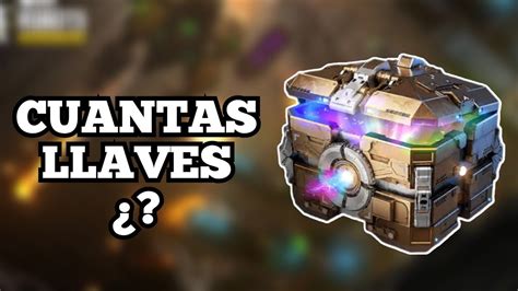 Cuantas Llaves Para El Supercofre War Robots Youtube