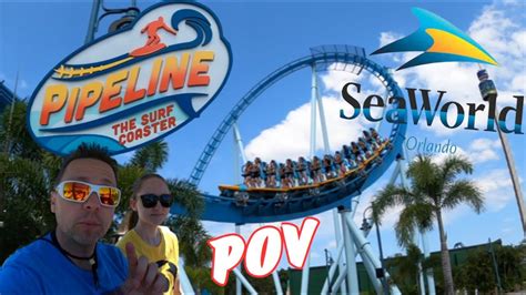 Pipeline World First Stand Up Launch Roller Coaster Ride And Review Pov