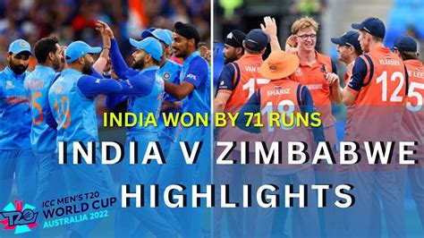 IND Vs ZIM Match Full Highlightsind Vs Zim Match Highlightsindia Vs