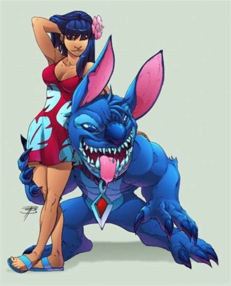 Grown Up Lilo And Stitch Imágenes Pinterest Stitches Love And Lilo Stitch