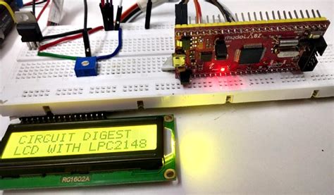 Interfacing X Lcd With Arm Lpc In Bit Mode