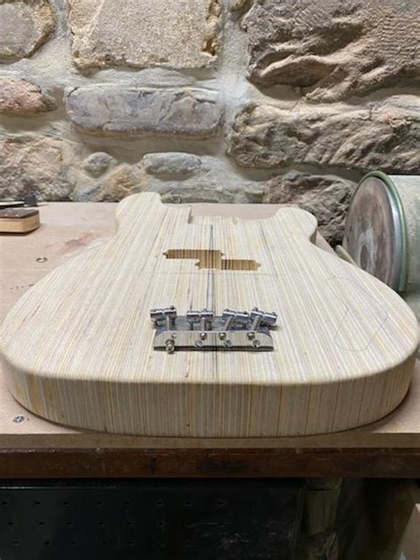 P Bass Project Made Out Of Plywood R Luthier