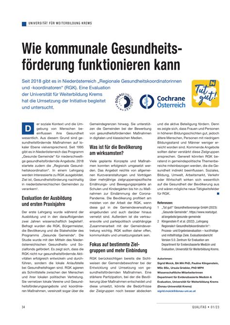 Pdf Wie Kommunale Gesundheitsf Rderung Funktionieren Kann