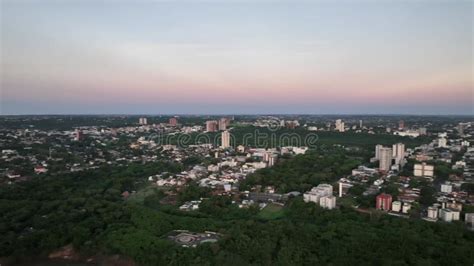 Ponte Da Amizade In Foz Do Igua U Aerial View Of The Friendship Bridge